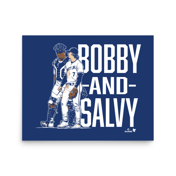 Bobby Witt Jr. & Salvador Perez: Bobby & Salvy Art Print