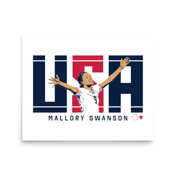 Mallory Swanson: USA Art Print