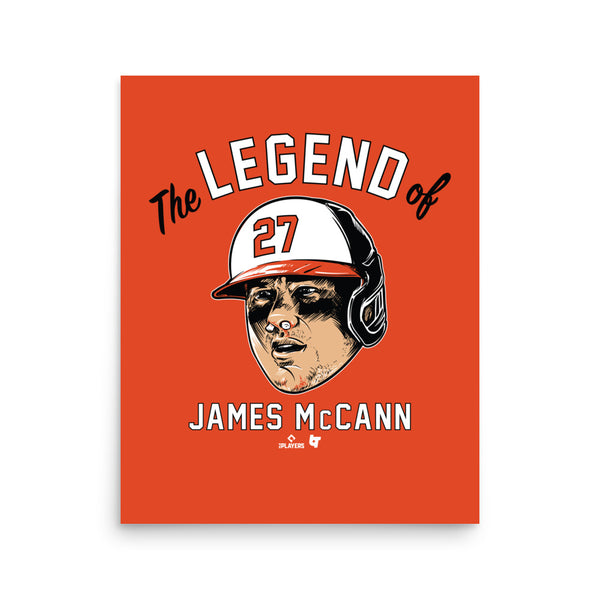 The Legend of James McCann Art Print