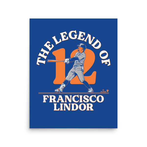 The Legend of Francisco Lindor Art Print