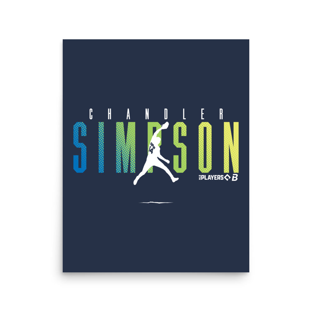 Air Chandler Simpson Art Print