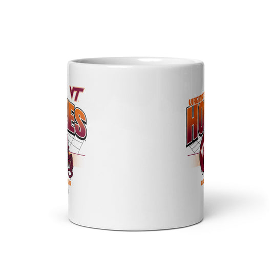 Virginia Tech Football: Helmet Grid Mug (11 oz)
