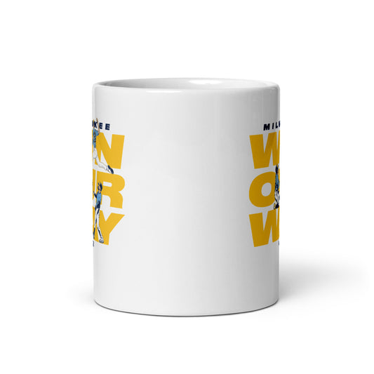 Milwaukee Baseball: Win Our Way Stack Mug (11 oz)