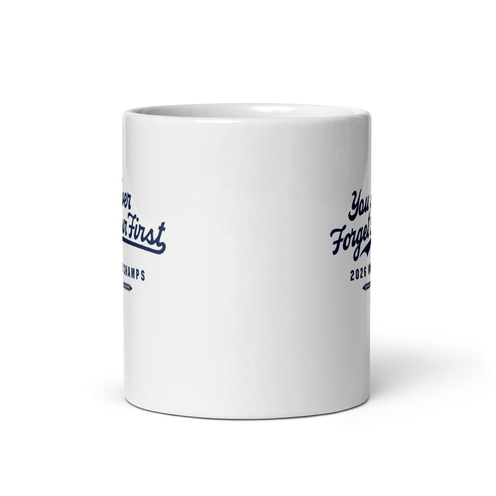 Milwaukee Baseball: You Never Forget Your First World Championship Mug (11 oz)