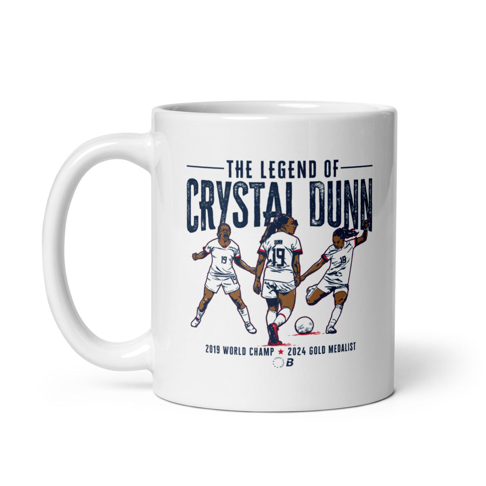 The Legend of Crystal Dunn Mug (11 oz)
