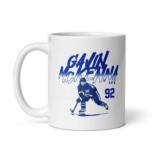 Gavin McKenna: Slap Shot Number Mug (11 oz)