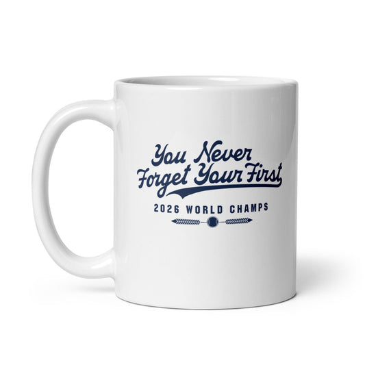 Milwaukee Baseball: You Never Forget Your First World Championship Mug (11 oz)