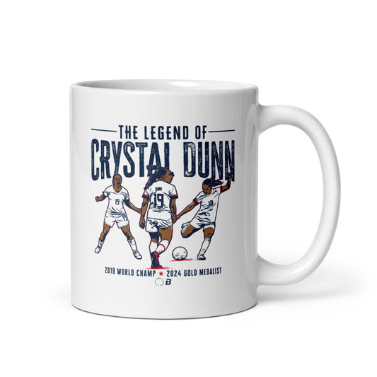 The Legend of Crystal Dunn Mug (11 oz)