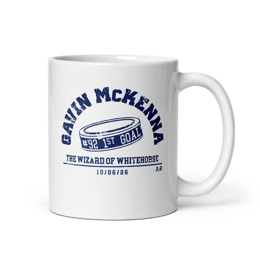 Gavin McKenna: 1st Goal Mug (11 oz)