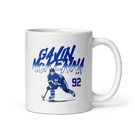 Gavin McKenna: Slap Shot Number Mug (11 oz)