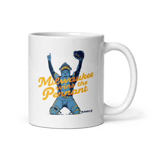 William Contreras: Milwaukee Wins The Pennant Mug (11 oz)