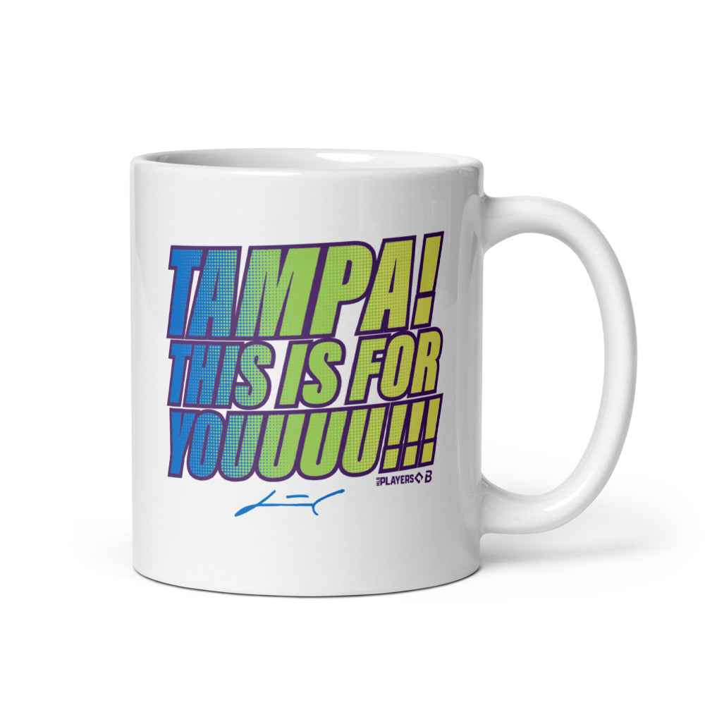 Junior Caminero: Tampa! This Is For You! Mug (11 oz)