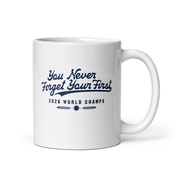 Milwaukee Baseball: You Never Forget Your First World Championship Mug – Milwaukee baseball 2026 World Champions mug