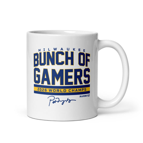 Milwaukee Baseball: Bunch Of Gamers World Champs Mug – Milwaukee baseball 2026 World Champions mug