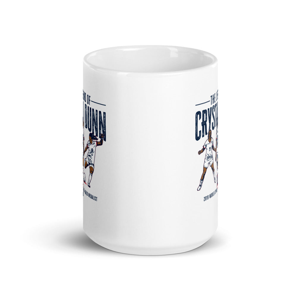 The Legend of Crystal Dunn Mug (15 oz)