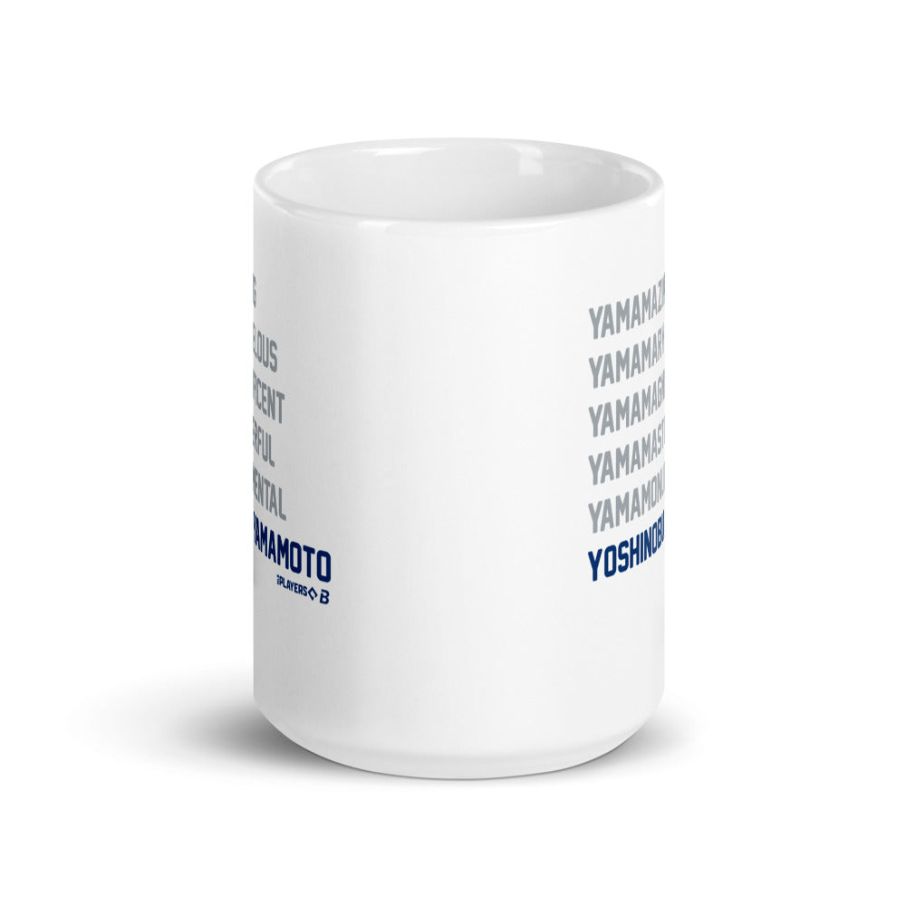 Yoshinobu Yamamoto: Yama List Mug (15 oz)