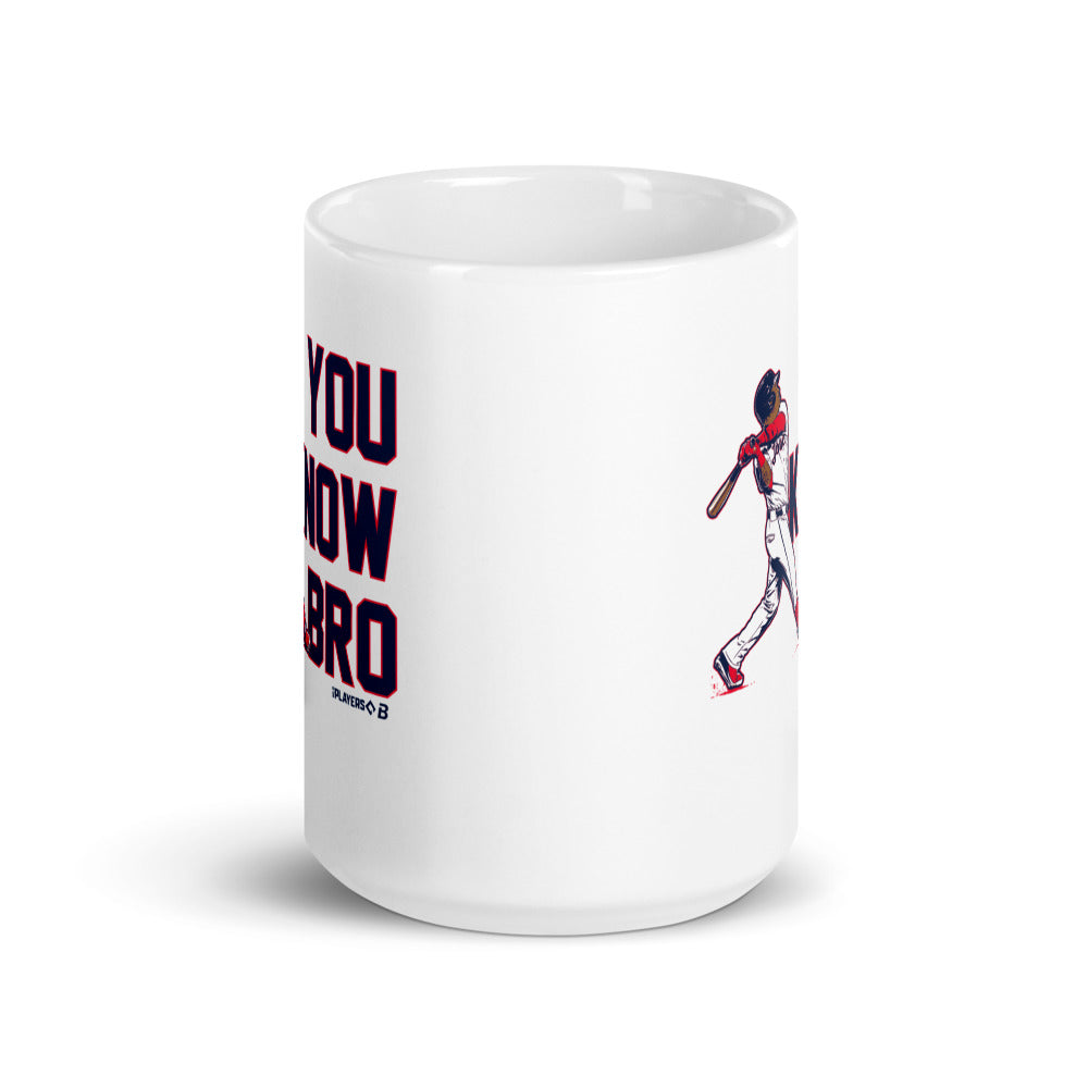 Jose Ramirez: You Know Bro Swing Mug (15 oz)