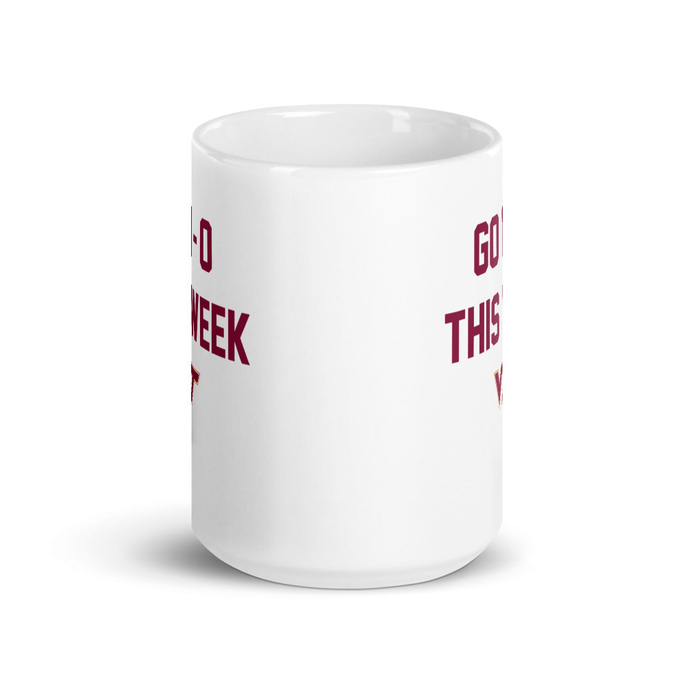 Virginia Tech Football: Go 1-0 This Week Mug (15 oz)