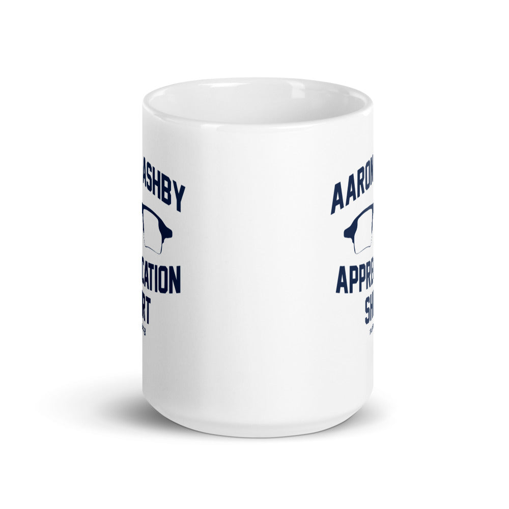 Aaron Ashby Appreciation Shirt Mug (15 oz)