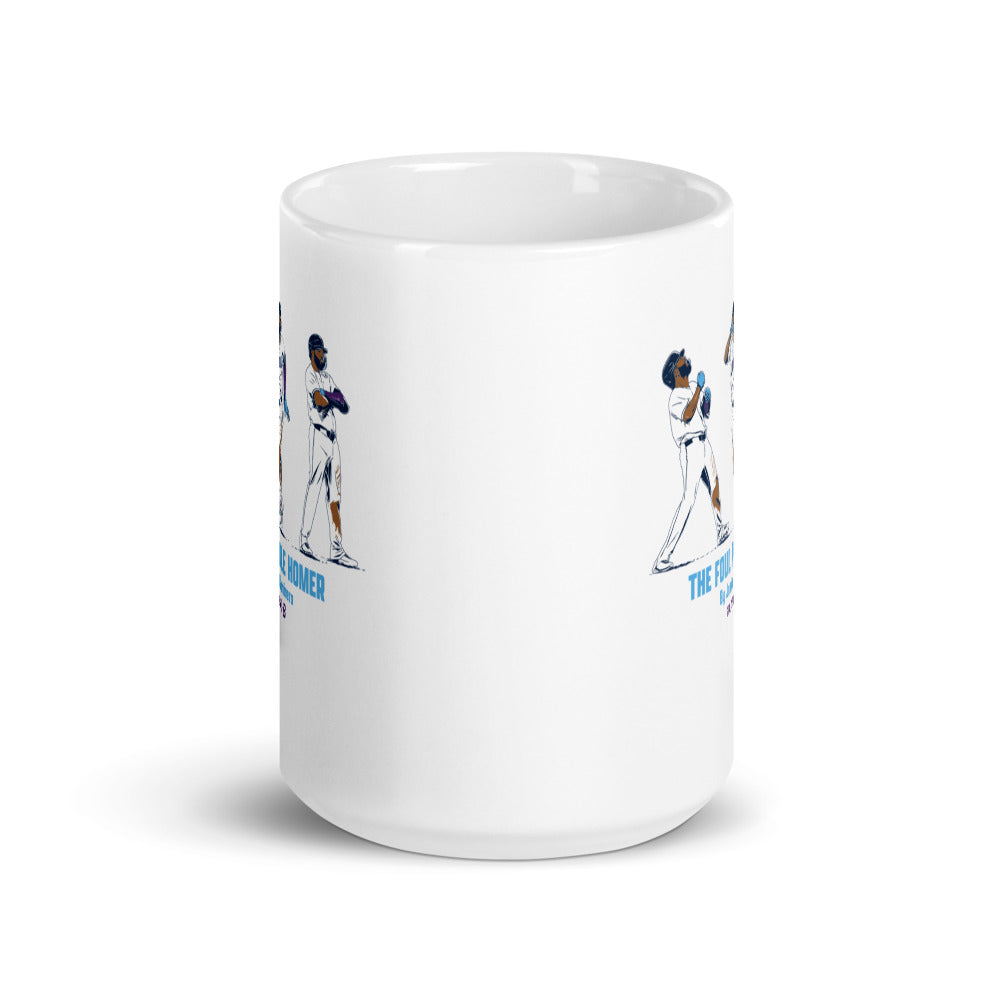 Junior Caminero: The Foul Pole Homer Mug (15 oz)