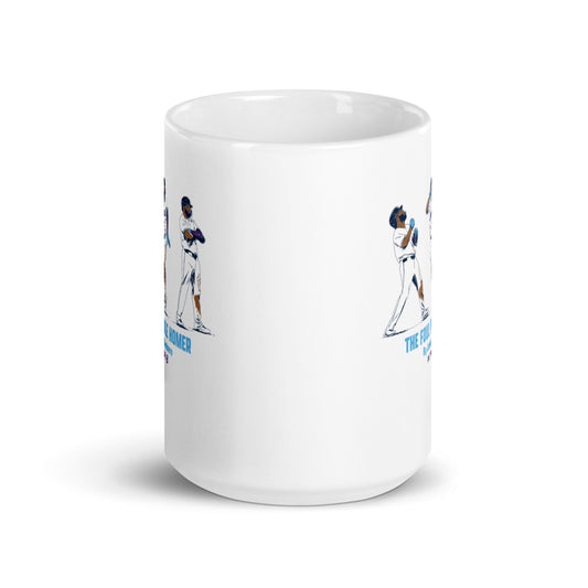 Junior Caminero: The Foul Pole Homer Mug (15 oz)