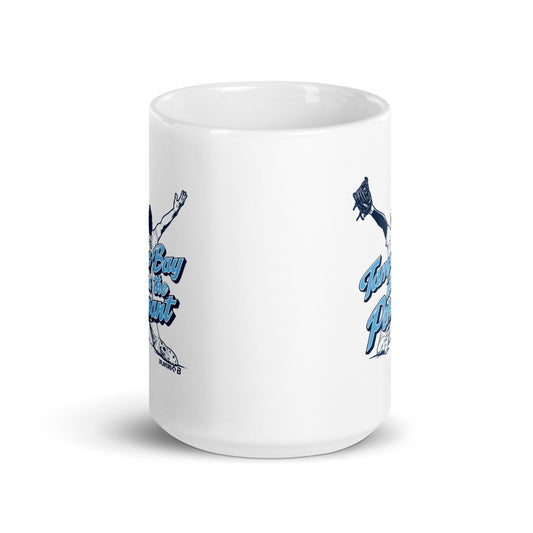Junior Caminero: Tampa Bay Wins The Pennant Mug (15 oz)