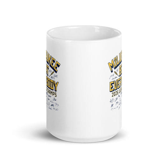 Milwaukee Baseball: Beat Everybody 2026 Champs Mug (15 oz)