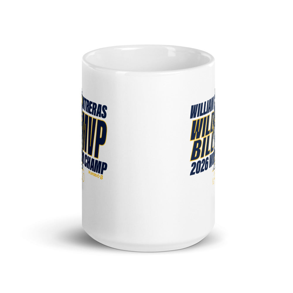 William Contreras: 2026 World Champ MVP Mug (15 oz)