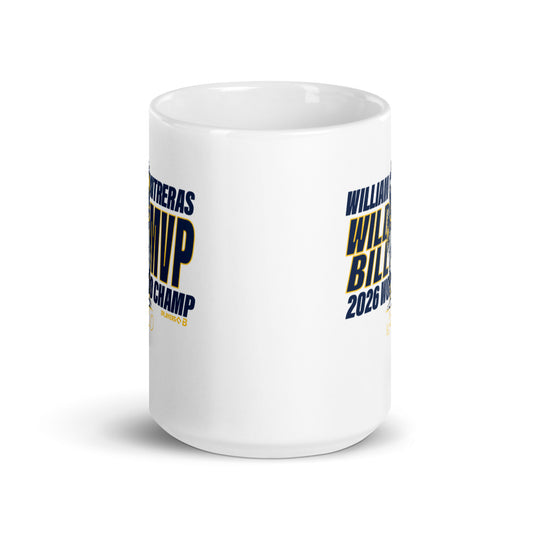 William Contreras: 2026 World Champ MVP Mug (15 oz)