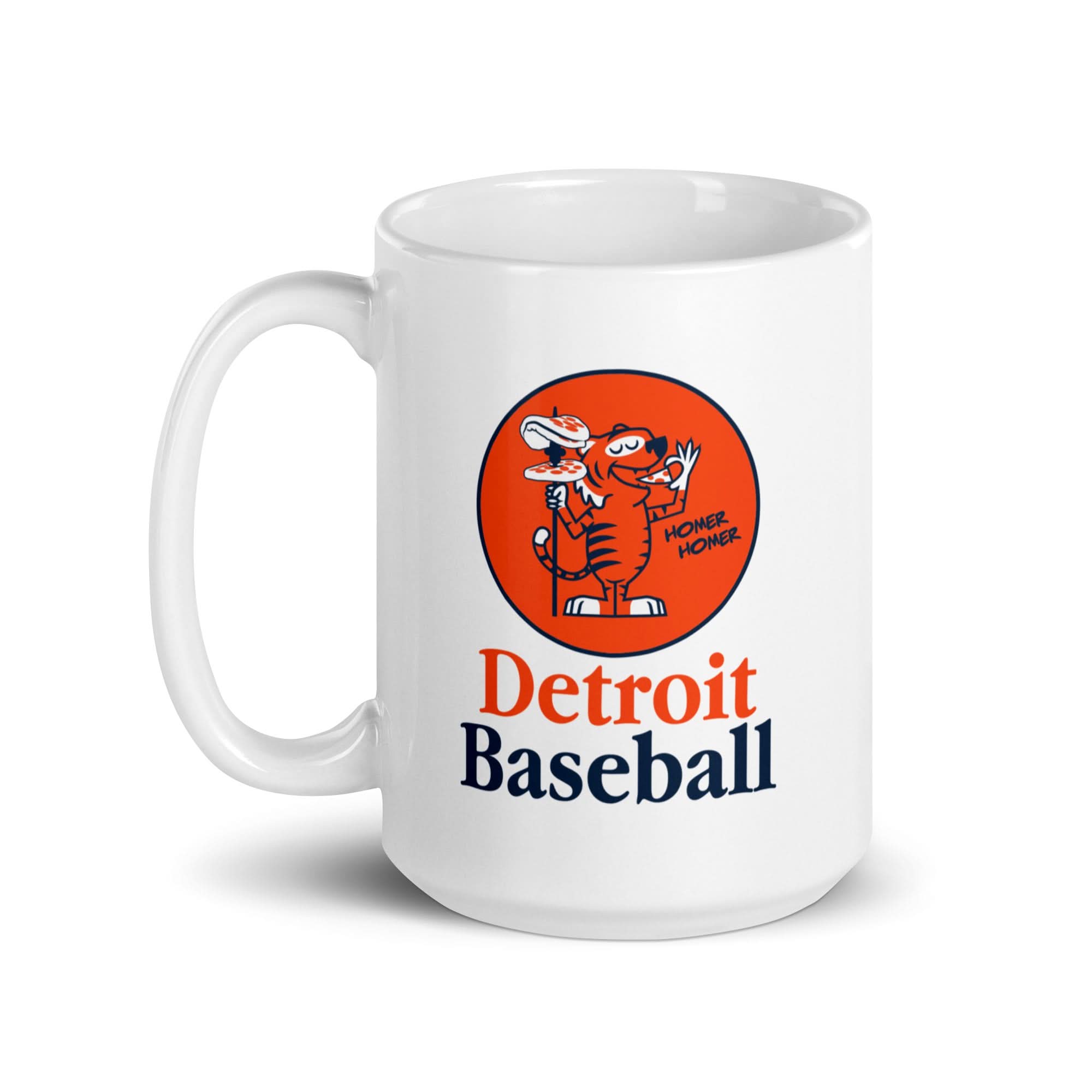 Detroit Baseball Pizza Spear Mug