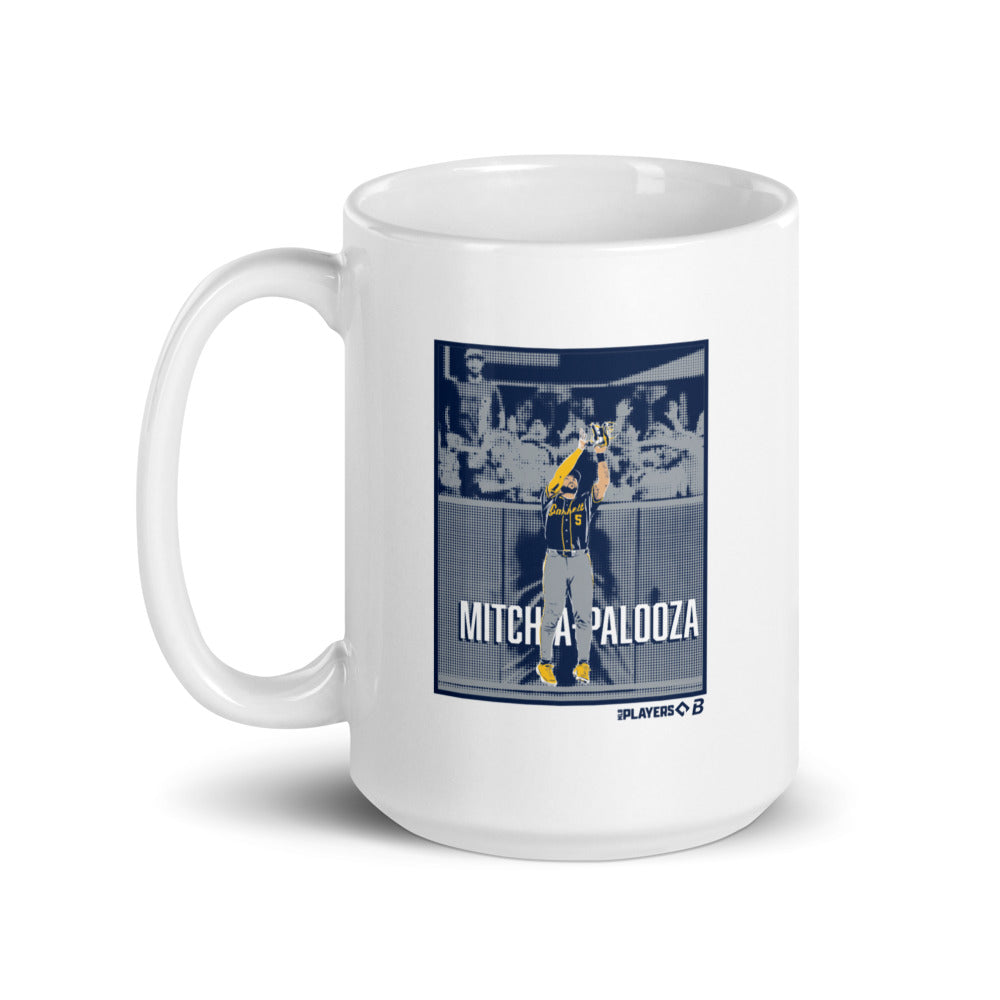 Garrett Mitchell: Home Run Robbery Mug (15 oz)
