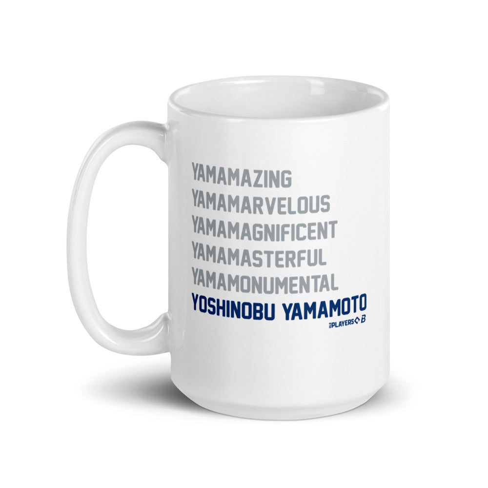 Yoshinobu Yamamoto: Yama List Mug (15 oz)