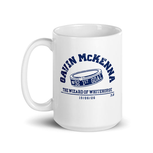 Gavin McKenna: 1st Goal Mug (15 oz)