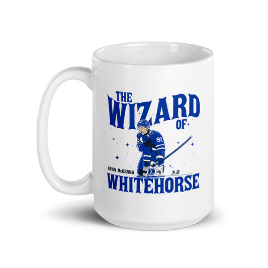 Gavin McKenna: The Wizard of Whitehorse Mug (15 oz)