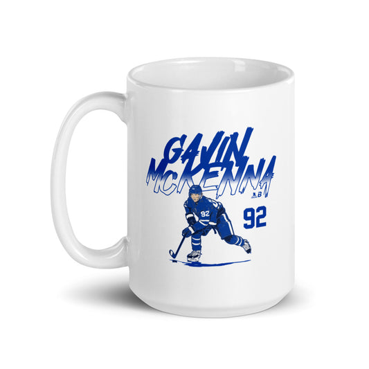 Gavin McKenna: Slap Shot Number Mug (15 oz)