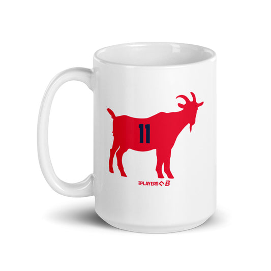 Jose Ramirez: GOAT 11 Mug (15 oz)