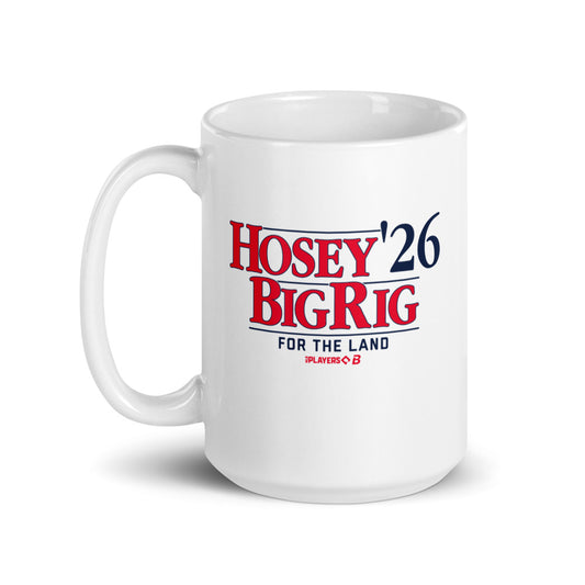 Jose Ramirez & Gavin Williams: Hosey-Big Rig '26 Mug (15 oz)