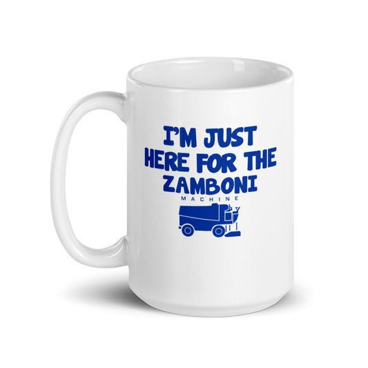 I'm Just Here For The Zamboni Mug (15 oz)