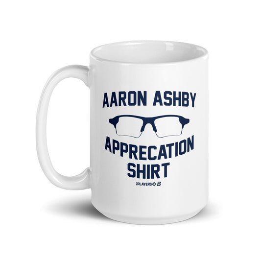 Aaron Ashby Appreciation Shirt Mug (15 oz)