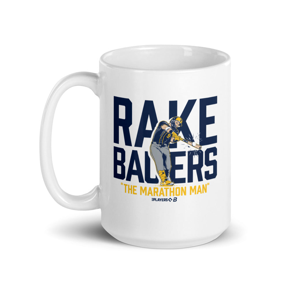 Jake Bauers: Rake Bauers Marathon Man Mug (15 oz)