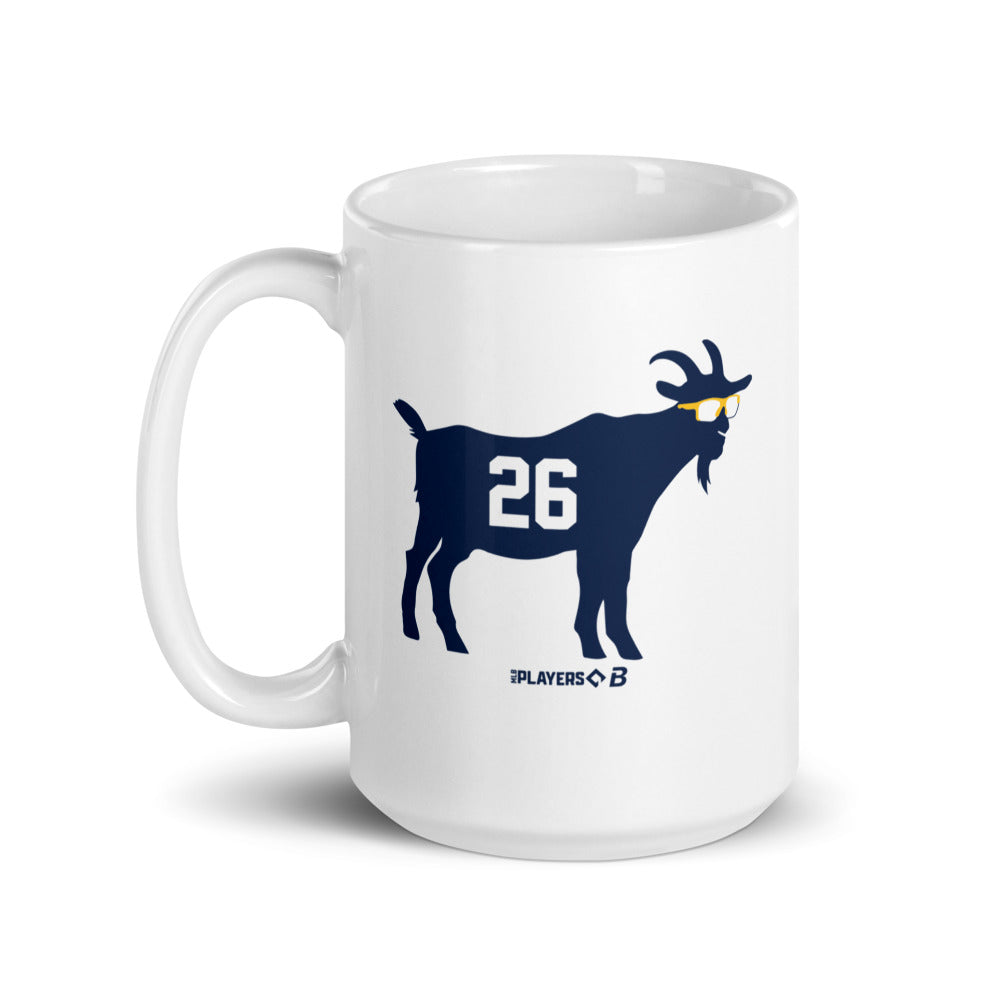 Aaron Ashby: GOAT 26 Mug (15 oz)