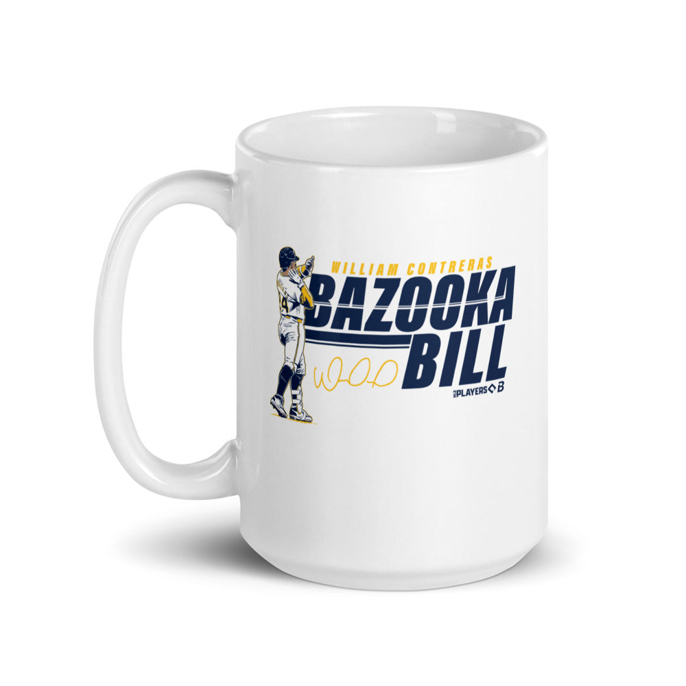 William Contreras: Bazooka Bill Mug (15 oz)
