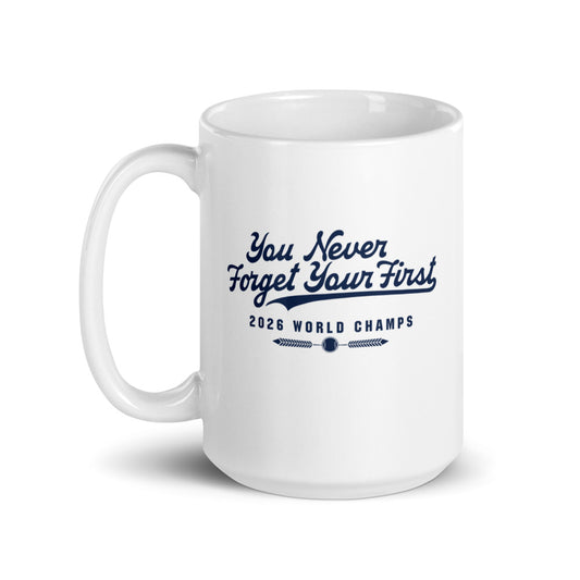 Milwaukee Baseball: You Never Forget Your First World Championship Mug (15 oz)