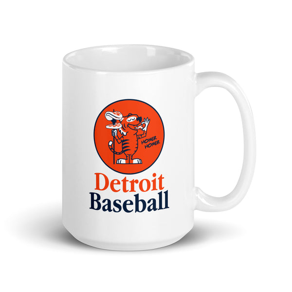 Detroit Baseball Pizza Spear Mug