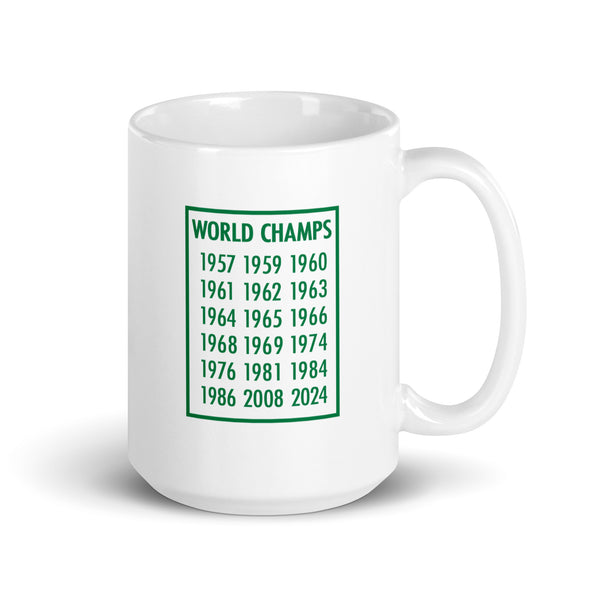 Boston Basketball: 18-Time World Champions Mug