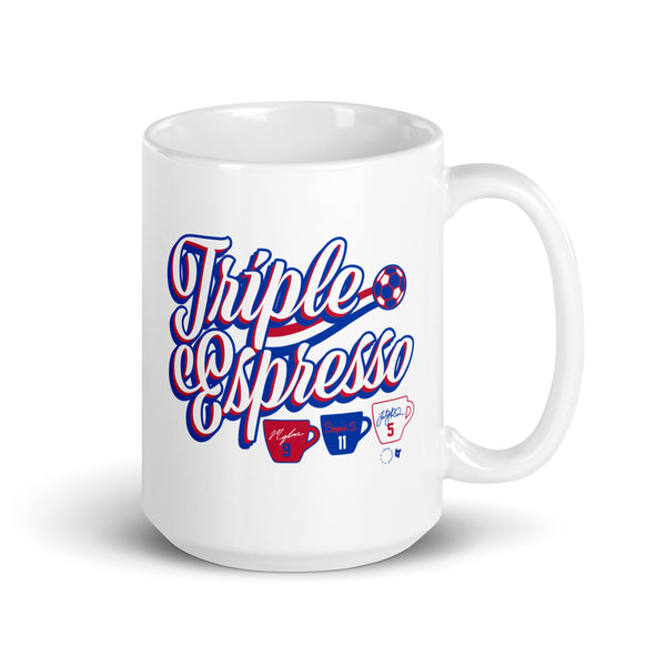 Mallory Swanson, Trinity Rodman & Sophia Smith: Triple Espresso Mug