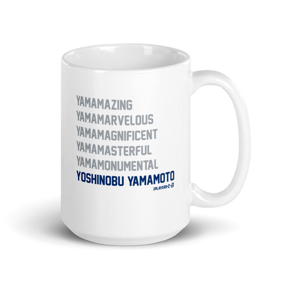 Yoshinobu Yamamoto: Yama List Mug (15 oz)