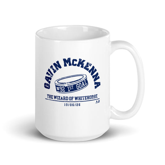 Gavin McKenna: 1st Goal Mug (15 oz)