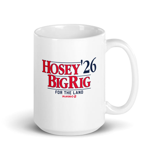 Jose Ramirez & Gavin Williams: Hosey-Big Rig '26 Mug (15 oz)