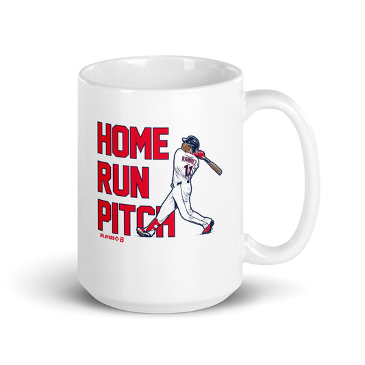 Jose Ramirez: Home Run Pitch Swing Mug (15 oz)